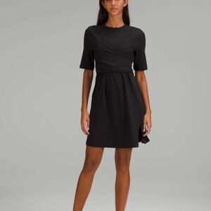 Lululemon cotton mini Black Dress